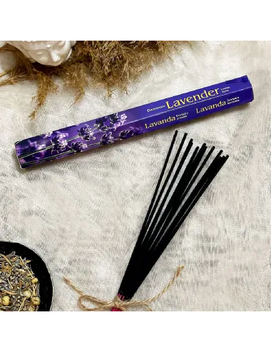 Darshan International Lavender (Lavanta) 20'li Çubuk Tütsü (1 Saate Kadar Yanma Süresi)