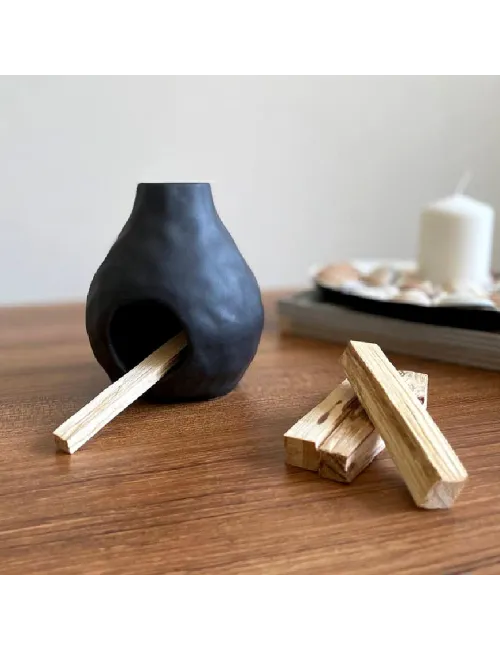 Palo Santo Ve Bitki Reçine Şömine Tütsülük 1 Adet Palo Santo Hediyeli