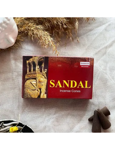 Darshan Incense Sandal Konik Tütsü 10 Adet