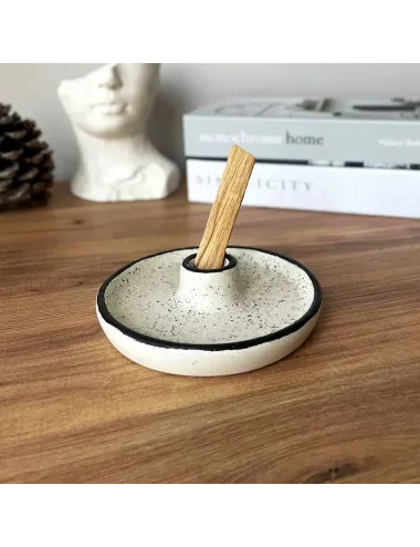 Palo Santo Seramik Tütsülük ve 1 adet Palo Santo